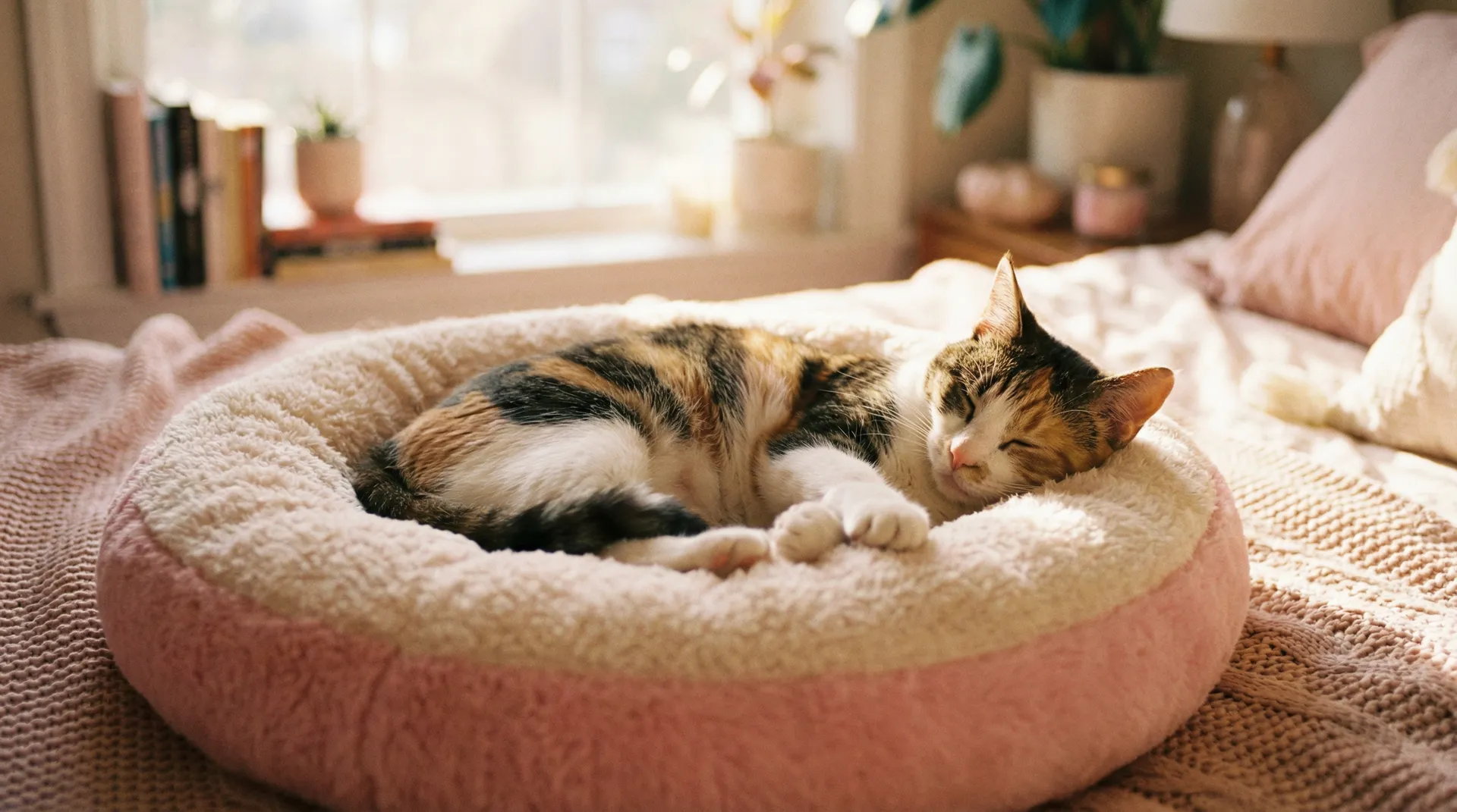 三花猫安静入睡 - 最动听的事电视剧